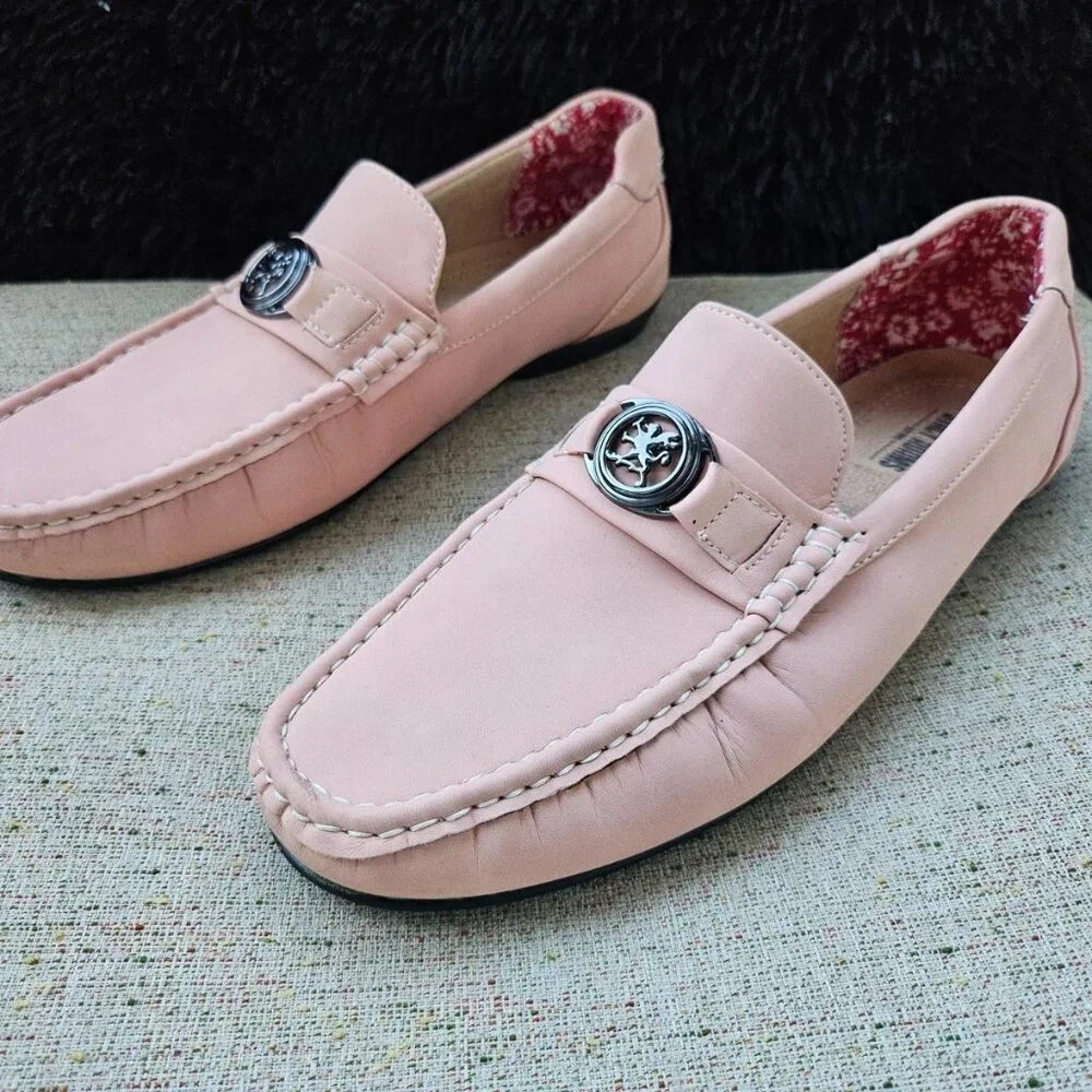 Stacy Adams Men Loafer Shoes Slip On Vegan Upper Flat Fashion Size 11M - Picture 1 of 11